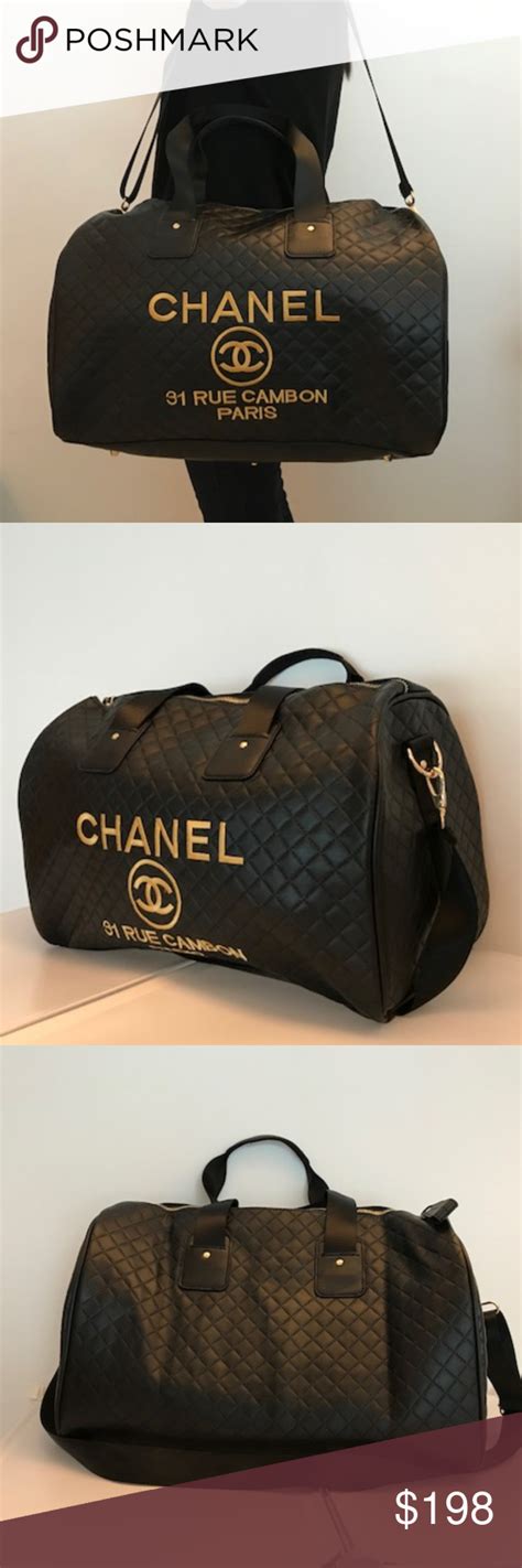 chanel travel bag gym